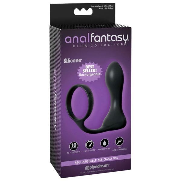 ANAL FANTASY ELITE COLLECTION - RECHARGEABLE ASS-GASM PRO 3